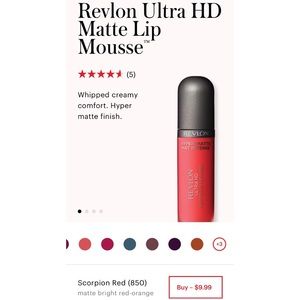 Revlon ultra HD matte lip mousse